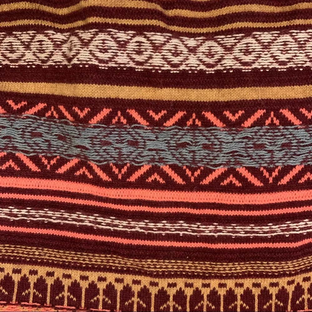 NWT WOOLRICH Cardigan Sweater Blazing Star Fair Isle Warm Cozy - Picture 6 of 15